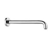 Laufen - Brazo de ducha de pared, 42 cm, negro mate HF960109428001