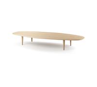 Brdr. Krüger Mesa de centro Jari 80x180 cm Roble aceitado
