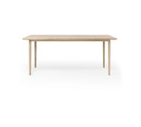 Brdr. Krüger Mesa de comedor Arv 90x180 cm Roble aceitado blanco