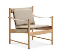 Brdr. Krüger Sillón HB Roble aceitado-lona natural