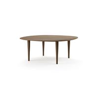 Brdr. Mesa de Centro Krüger Jari 85x85 cm Roble Ahumado