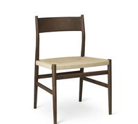 Brdr. Silla de Comedor Krüger Heritage con Respaldo Macizo de Roble Ahumado