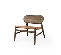Brdr. Sillón Krüger Ferdinand Roble ahumado/Piel Brandy