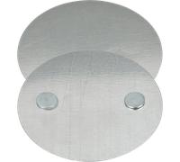 Brennenstuhl Placa de Montaje magnética BR 1000 para detectores de Humo (Soporte magnético para fijación sin taladrar, sin Tornillos, sin Ruido, Montaje magnético para detectores de Incendio)