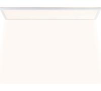 BRE-Light G80870A05, panel de techo Sorell, 25x96 cm, plástico blanco, con LED integrado