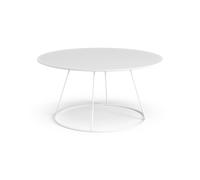 Breeze Mesa de Centro Ø80 Blanca