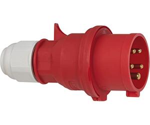 Brennenstuhl 1081040 Acoplamiento, 400 V, Rojo y Negro