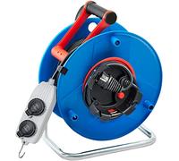 Brennenstuhl 1139941 Enrollador de cable eléctrico estándar (SM4-RB, 40 m H05VV-F, 3G1,5)