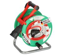 Brennenstuhl 1148370 Garant - Carrete alargador de cable para jardín (25 m, AT-N07V3V3-F 3G1,5, IP 44)