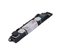 Brennenstuhl 1153343625 5-way Extensión Enchufe W/ Seguridad Fusible Botón