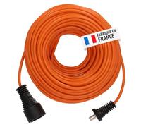 Brennenstuhl 1162301 - Cable de extensión de 30m h05vv-f 2x1.5 naranja