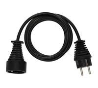 Brennenstuhl 1165431 - Cable de extensión de 3 m h05vv-f 3g1.5 negro