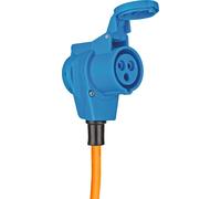 Brennenstuhl 1167650510. Cable de extensión Brennenstuhl para camping/uso marítimo, con conector CEE, de 10 metros