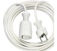 Brennenstuhl 1168444 Cable alargador (plástico, 5 m), Color Blanco