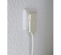 Brennenstuhl Cable alargador 1168980210 de 10 m enchufe plano blanco para interiores