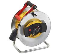 Brennenstuhl 1207451 - Plata 50 m de cable de bobina jardi-500