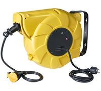 Brennenstuhl 1241221 - Decodificador de cable del carrete eléctrico automático ip44 eba eléctrico 12 1.5 m h07rn-f 3g2.5