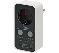 Brennenstuhl 1506180 acoplador de enchufe eléctrico 13 a