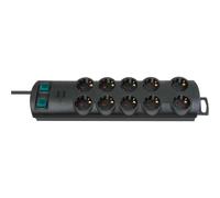 Brennenstuhl Power Strip Primera-Line 10-FOLD 2.00 M Black - Geaard Type E