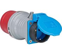 Brennenstuhl adaptador CEE IP44 (enchufe: CEE 400V/16A, toma: 230V/16A)