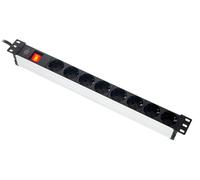 "Brennenstuhl Alu Line 8-Way 19"" Switch"