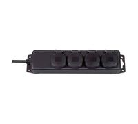 Brennenstuhl Base de enchufe múltiple con 4 tomas de tipo F 2m IP44,