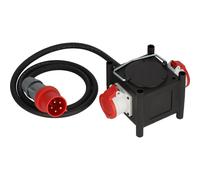 Brennenstuhl BSV 3 MINI/ TPE Distribuidor de energía con 2 tomas CEE