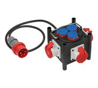 Brennenstuhl BSV 3 MINI/ TPE Distribuidor de potencia de goma