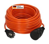 Brennenstuhl Cable alargador Bremaxx® V2 (Cable de 25 m en Naranja, Uso en Exteriores IP44, se Puede Utilizar hasta -35 °C, Resistente al Aceite y a los Rayos UV)
