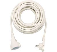 Brennenstuhl Cable alargador 1168980210 de 10 m enchufe plano blanco para interiores