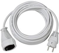 Brennenstuhl Cable alargador de Corriente de 10 m (alargador eléctrico para Interiores) Blanco