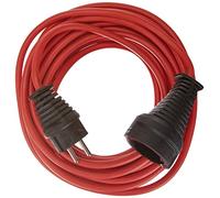 Brennenstuhl Cable alargador de Corriente de 10 m (alargador eléctrico para Interiores) Rojo