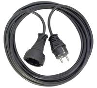 Brennenstuhl Cable de extensión con enchufe con toma de tierra y enchufe hembra