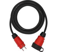 Brennenstuhl Cable de extensión VN 1100, 10 m H07RN-F 3G1,5 Negro IP44 Uso en obra y exterior