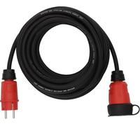 Brennenstuhl Cable de extensión VN 1100, 10 m H07RN-F 3G1,5 Negro IP44 Uso en obra y exterior