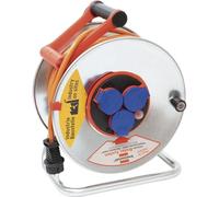 BRENNENSTUHL - Carrete de cables, Garant SK 290+Bretec 3G1.5, longitud 25 m, IP44