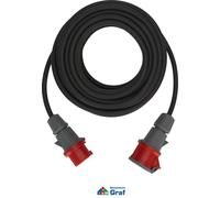 Brennenstuhl Cee Cable de Extensión IP44 25m Negro H07RN-F 3G2, 5 /# 841575