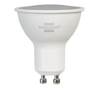 Brennenstuhl Connect Bombilla intelligente WiFi GU10 (compatible con Amazon Alexa y Google Assistant, 326lm, 4,5W, luz cálida 2700K o frío 6500K, luz regulable, control por app o voz)
