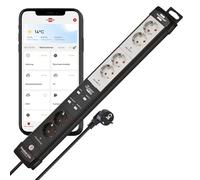 Brennenstuhl Premium-Line Regleta inteligente con 6 enchufes (3 metros)
