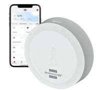 Brennenstuhl Sensor de Temperatura y Humedad Zigbee TFS CZ 01 – Notificaciones al móvil, Smart Home