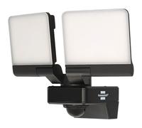 Brennenstuhl Foco LED doble WFD 3051 P Connect WiFi 36W 4300lm IP54 con detector de movimiento
