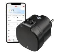 brennenstuhl®Connect WiFi WA 3000 XS02 (compatible con red de 2.4GHz, aplicación gratuita, compatible con Amazon Alexa y Google Assistant, máx. 3000 W