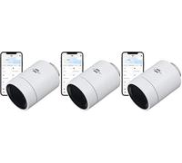 Brennenstuhl Connect Zigbee termostato Inteligente HT CZ 01 (termostato Inteligente para Ahorrar Electricidad, Compatible con Alexa y Google Assistant, Control de la calefacción a través de una App)