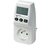 Brennenstuhl Contador de electricidad EM 231 / Contador de energía con protección táctil elevada (contador de prad ayuda a ahorrar costes y energías)
