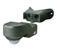 Brennenstuhl Detector de Movimiento infrarrojo/Sensor de Movimiento para Exteriores e Interiores - IP 44 (ángulo de detección de 240° y Alcance de 12 m) Antracita