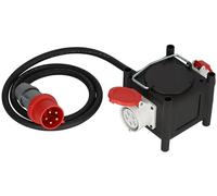 Brennenstuhl BSV 3 MINI/ TPE Distribuidor de energía con 2 tomas CEE