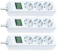 Brennenstuhl Eco-Line Power Distribution Unit 3 Sockets