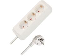 Brennenstuhl Regleta de enchufes Eco-Line 3 tomas (cable 1,5 m, sin interruptor) Blanco