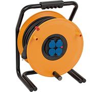 Brennenstuhl - Extensión Brobusta IP44 (cable Beben 50 m, para uso en obras y exteriores, fabricado en Alemania), color amarillo