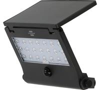 Brennenstuhl Foco solar LED SOL 1000 Pad – 1000 lm, IP65, detector de movimiento, batería recargable